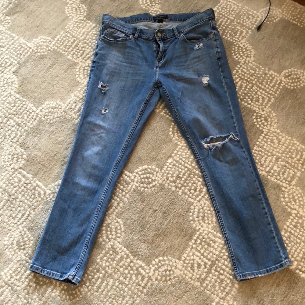 Banana republic boyfriend jeans size 8